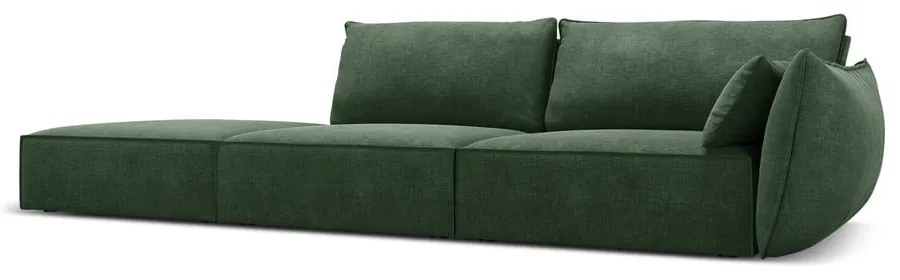 Șezlong verde închis (cu colț pe partea dreaptă) Vanda – Mazzini Sofas