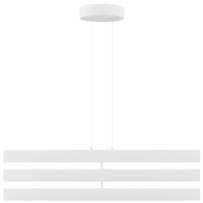 Lustra LED suspendata design modern Origami alb