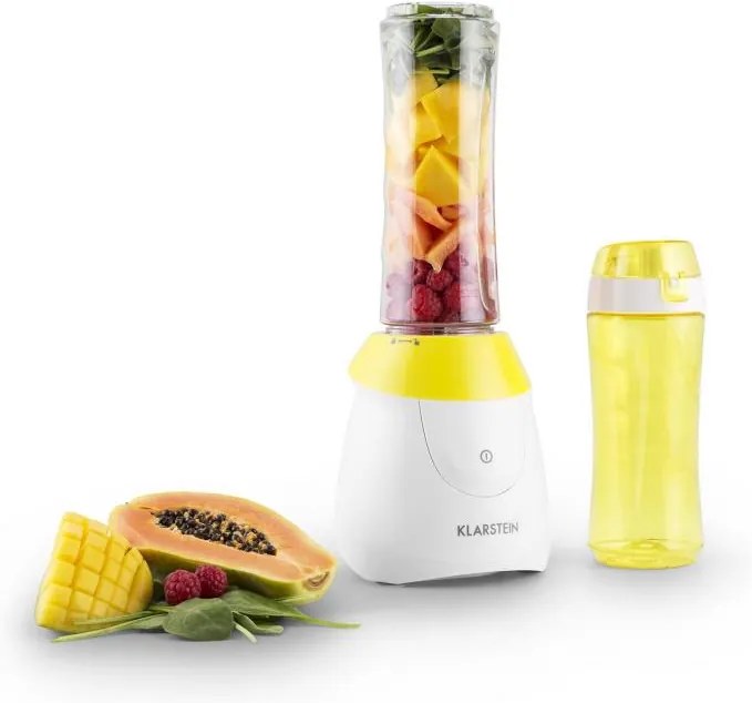 Klarstein Paradise City Smoothie Maker Blender 300W Tritan BPA free-2 x Cupe