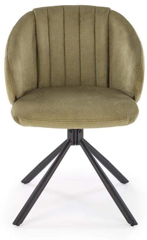 Scaun rotativ K533 stofa olive