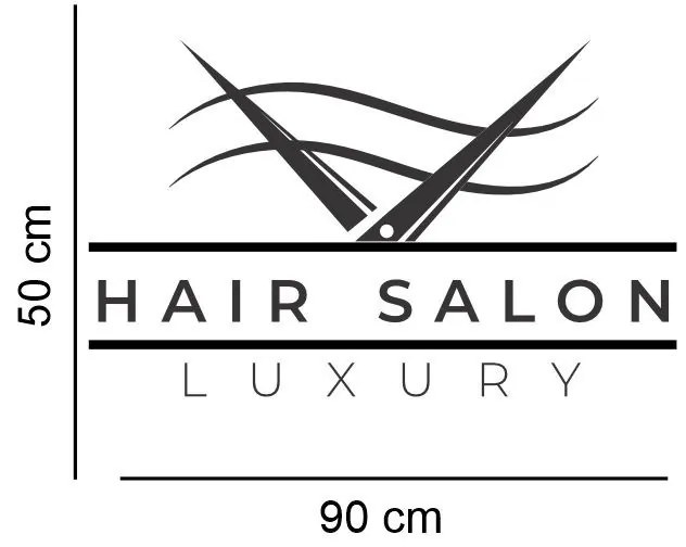 Sticker perete Salon Beauty 12