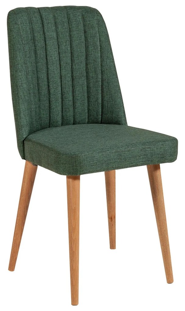 Set mobilier sufragerie Bimuvo 5 (pin atlantic + alb + verde) (pentru 4 persoane). 1095054