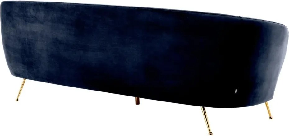 Canapea eleganta design LUX Orion, savona midnight blue
