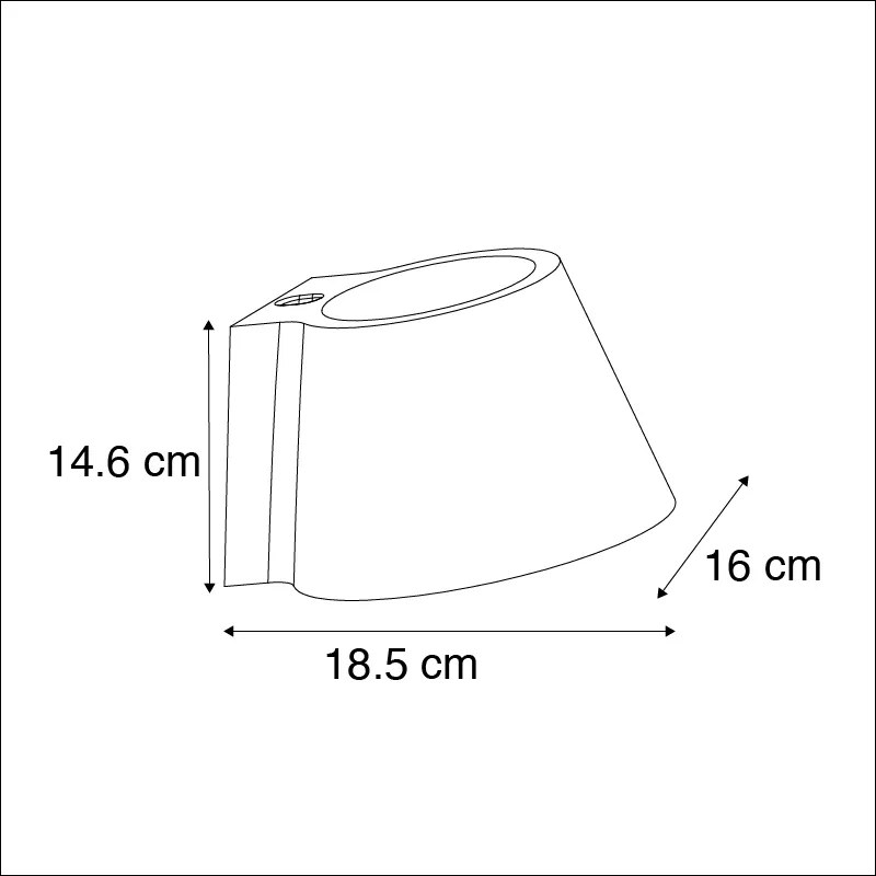 Aplică industrială din beton - Cup