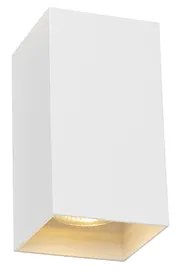 Lampa de perete pătrată de design alb - Sabbir