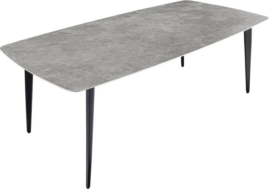 Masa dining design modern Milano gri 180x90cm