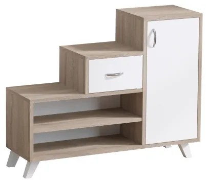 Pantofar RETRO 77x90 cm bej/alb