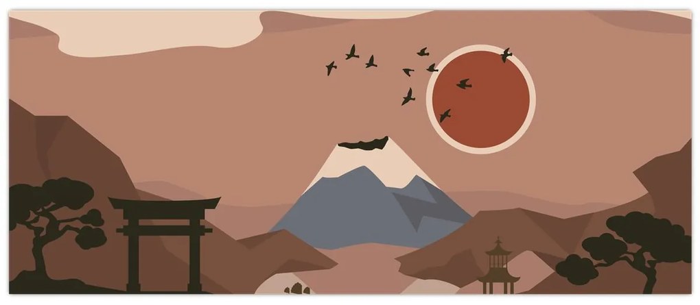 Tablou - Japonia N⁰1 (120x50 cm)