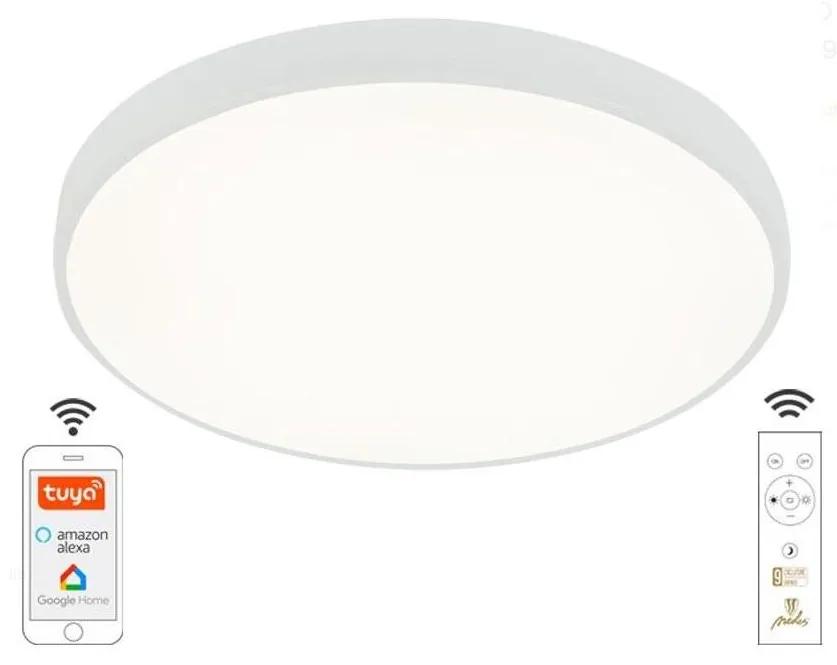 Plafonieră LED dimabilă LED/48W/230V 2700-6500K Wi-Fi Tuya + telecomandă