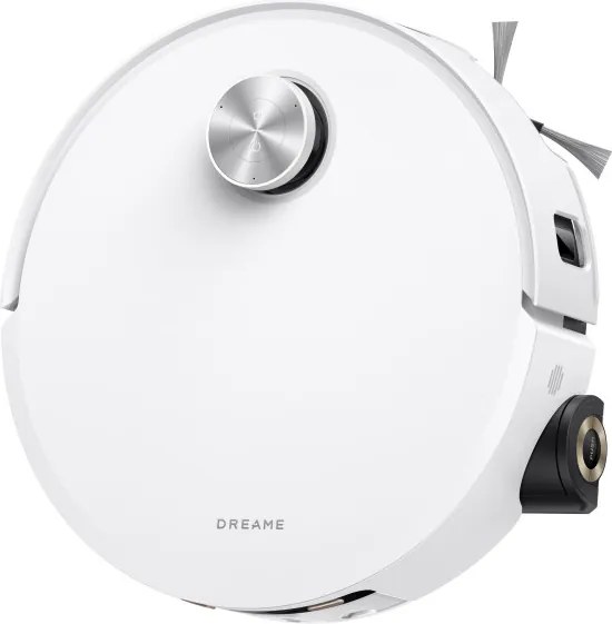 Aspirator robot Dreame Aqua10 Roller RLH31CE-WH, 30.000 Pa, 3,5/4 L, Camere AI, Iluminare LED, Control vocal, Spalare cu apa calda, Alb