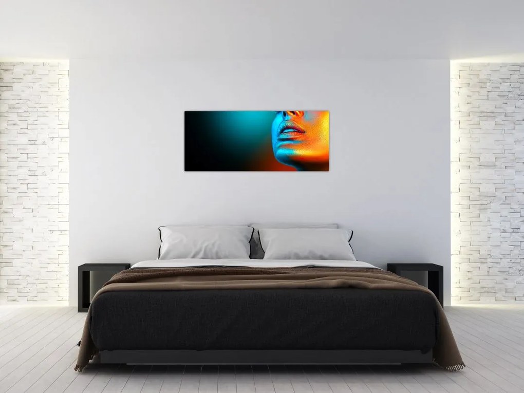 Tablou - Fața sclipitoare (120x50 cm)
