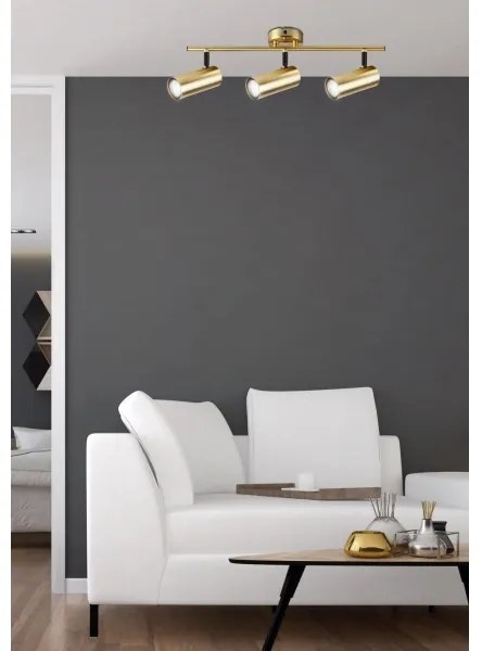Spot COLLY 3xGU10/15W/230V auriu