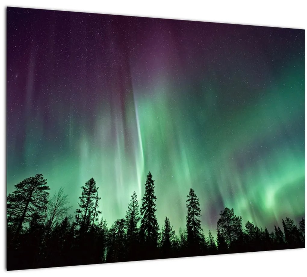 Tablou cu Northern Lights (70x50 cm)