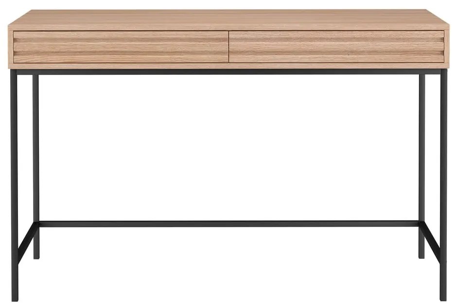 Birou cu blat cu aspect de lemn de stejar 50x120 cm Celine – Støraa