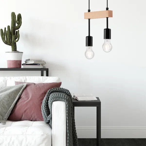 Candelabru pe cablu ORAZIO 2xE27/60W/230V