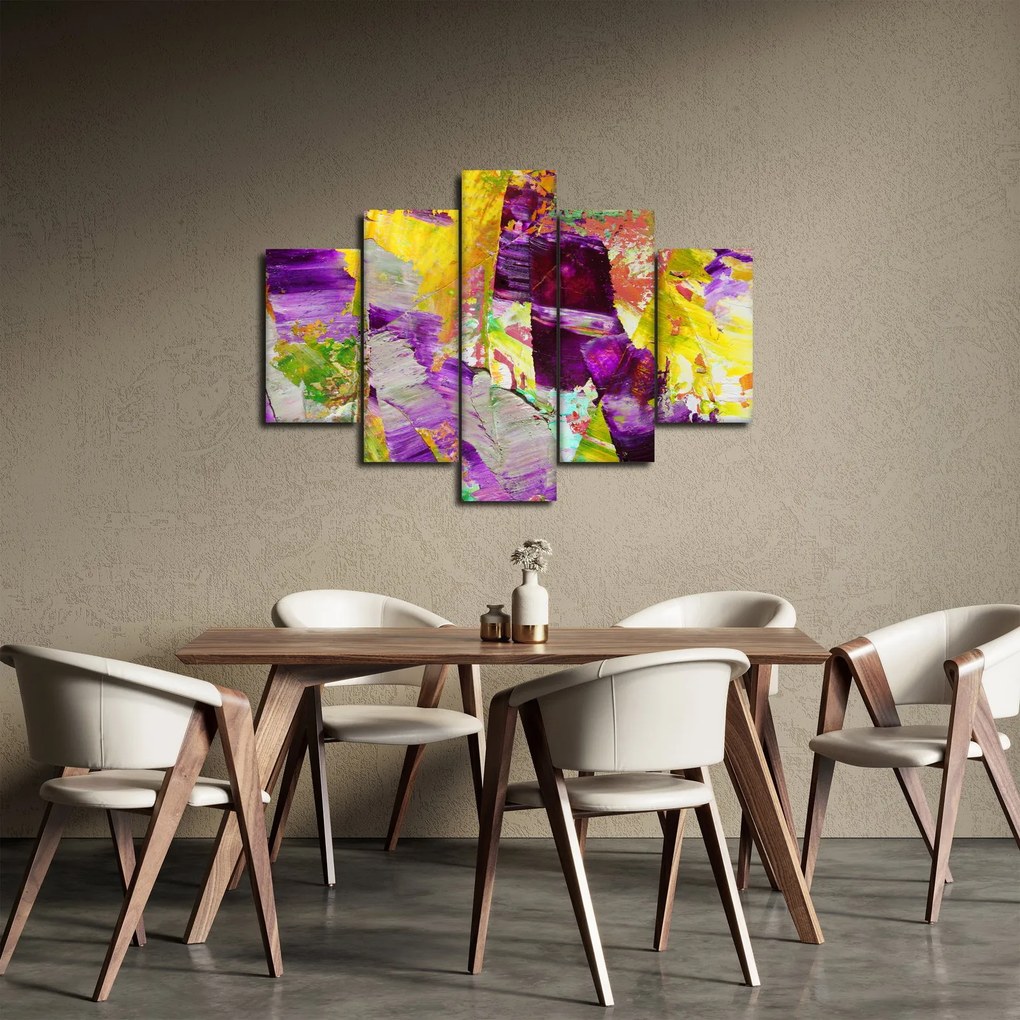 Tablou cu abstracție - pictura (150x105 cm)