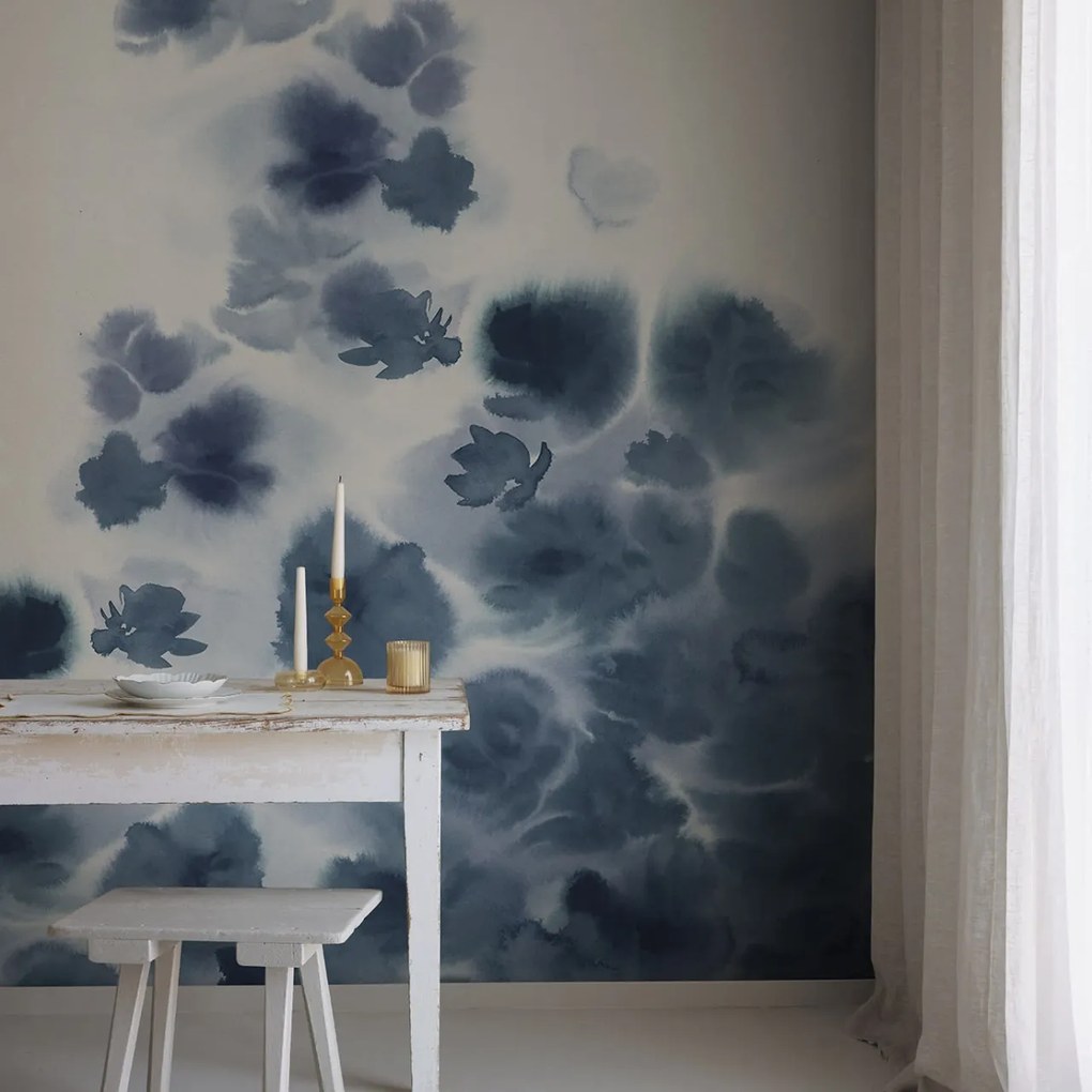 Fototapet, Faded Dreams, Blue, Rebel Walls