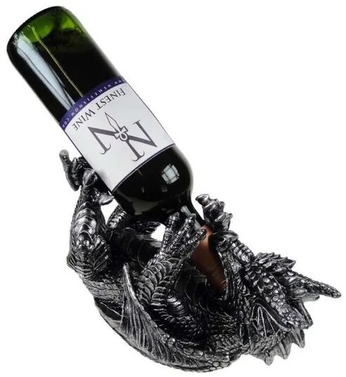 Suport sticle de vin Dragonul poznas 32 cm