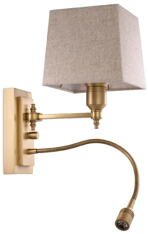 Aplica de perete cu reader LED Ellington