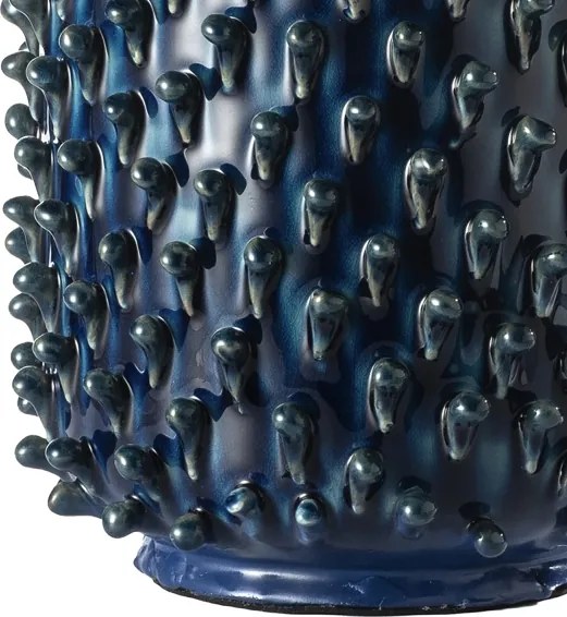 ONLI - Lampă de masă CERAMICA 1xE27/15W/230V 57 cm albastru/crem