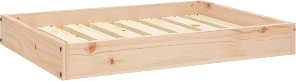 vidaXL Pat pentru câini, 71,5x54x9 cm, lemn masiv de pin