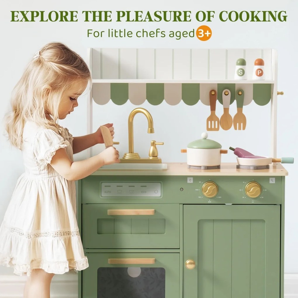 Bucatarie copii din lemn Olive