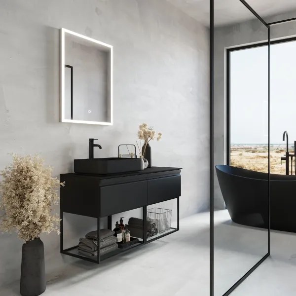 Oglindă LED de baie BATH DELUXE 01-060-07-58-00 FORNAES LED/14,3W/230V IP44