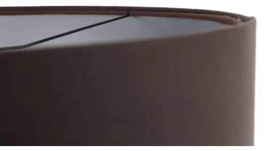 Lustră pe cablu TWIST 1xE27/60W/230V maro/argintiu