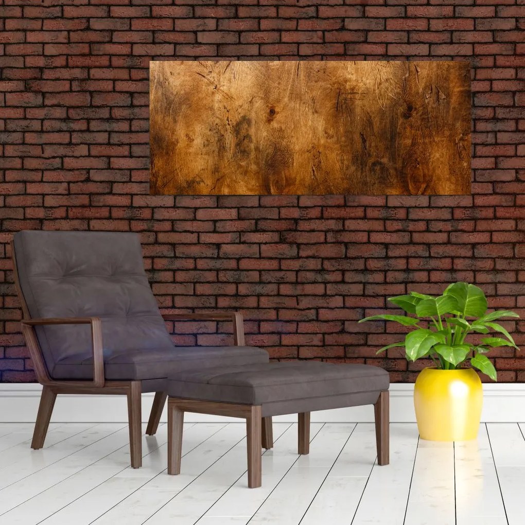 Tablou - Lemn în detaliu (120x50 cm)