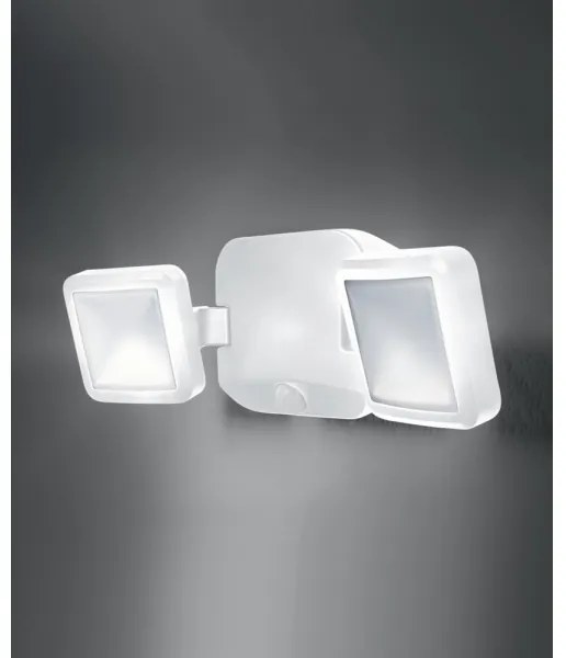Osram - Reflector LED de exterior, montare pe perete, cu senzor BATTERY 2xLED/5W/4xD IP54