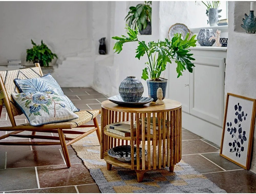 Măsuță de cafea în culoare naturală rotundă din lemn de mango ø 60 cm Sali – Bloomingville