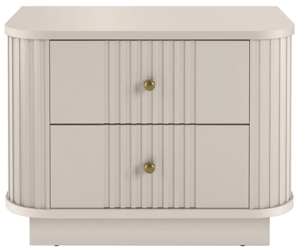 Set noptiere Vesper 56 cm - cașmir / mânere aurii