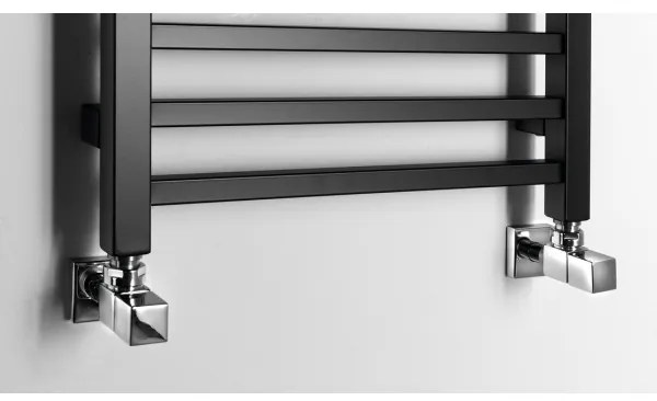 Sapho - Radiator de baie METRO, 266 W, 45 x 89 cm, negru mat