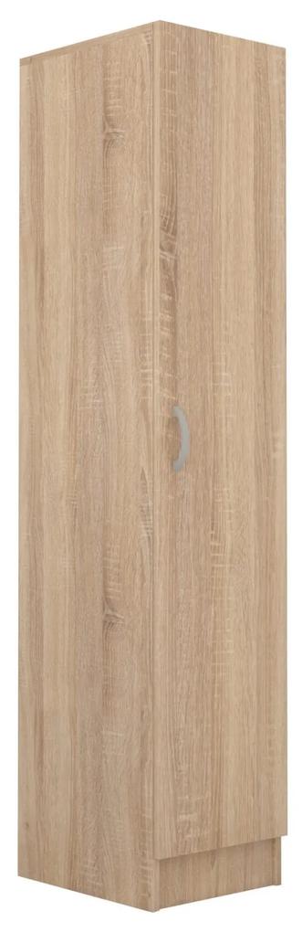 Dulap haaus Remi, O Usa, Stejar Sonoma, 40 x 51 x 170 cm