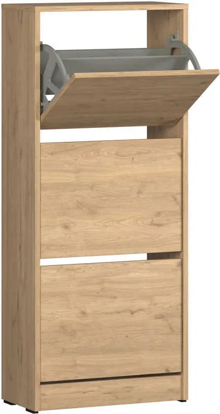 Pantofar Adore Compact Plus, 12 Perechi, 3 Compartimente, 51 x 119 x 26 cm
