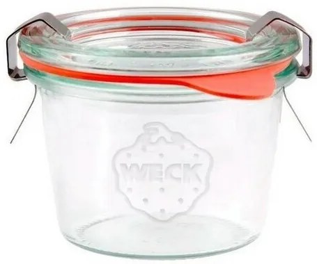 Set de 12 borcane de conservare Weck Mini-Sturz 80ml cu accesorii, diametru 60 mm