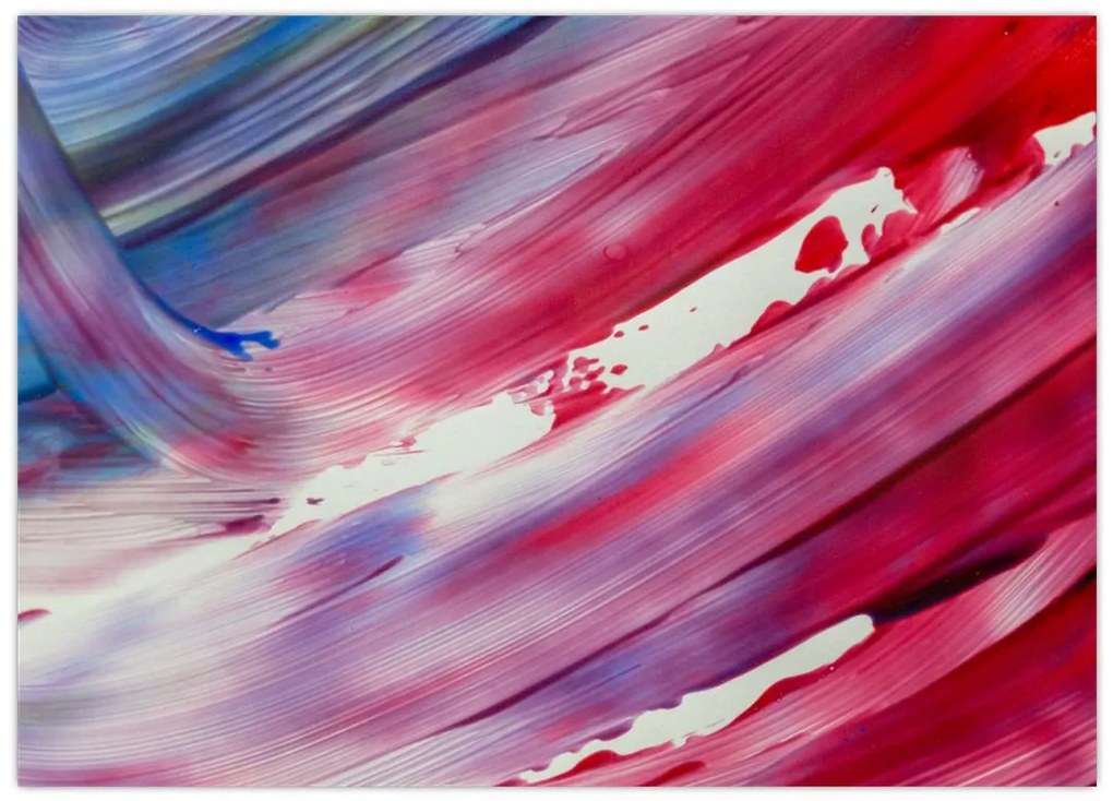 Tablou - culorile rozalbaste (70x50 cm)