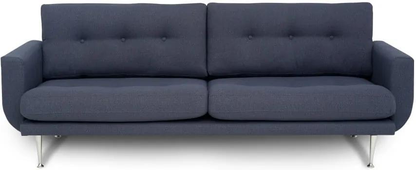 Canapea cu 3 locuri Softnord Fly, gri - albastru
