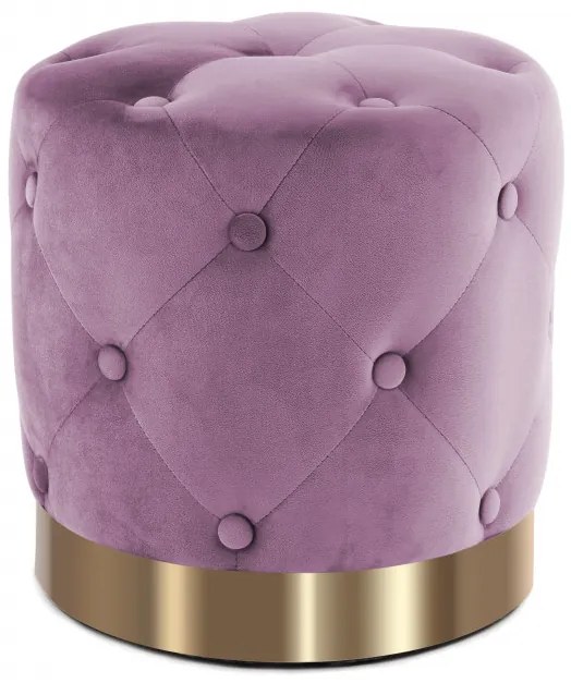 Puf/ Taburet tapitat Piano violet