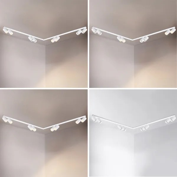 BRILAGI - Lampă spot SELE LONG 8xGU10/30W/230V albă