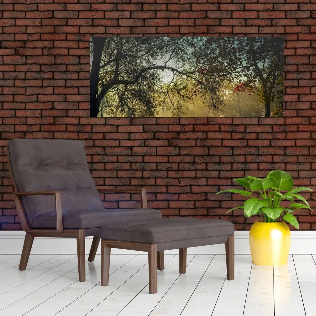 Tablou cu răsărit de soare (120x50 cm)