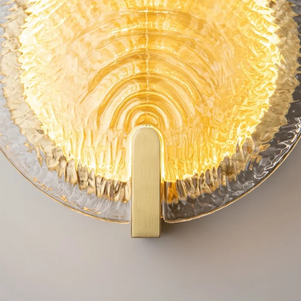 Aplica de perete LED cu sticla turnata Regatta 5W