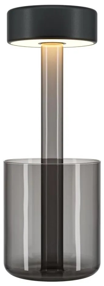 Maytoni MOD229TL-L3B3K3 - Lampă LED portabilă reglabilă 3W/5V negru/gri