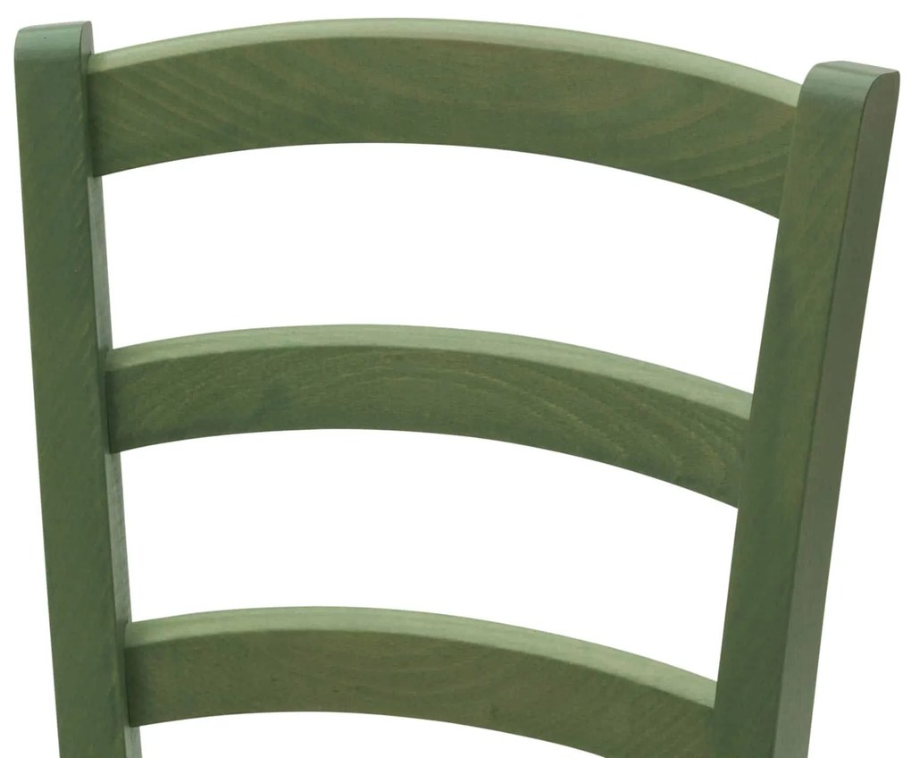 Scaun Verona, lemn fag, sezut impletitura paie - VERDE ANILINA