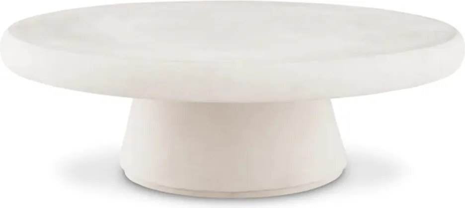 Masuta de cafea design LUX pentru interior si exterior Cleon crem