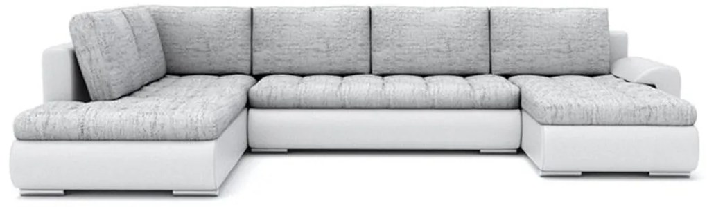 Expedo Canapea extensibilă în formă de TONIO II, 300x75x200, lawa 09/soft 17, stânga