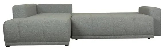 Coltar Extensibil Cu Otoman Stanga Otis, 5 Locuri, Lada Depozitare, Gri, 280 Cm