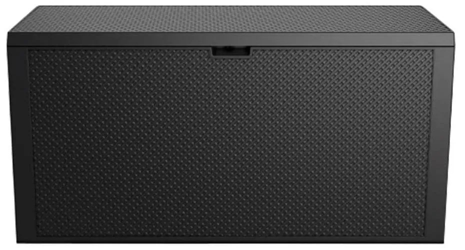 Cutie de depozitare pentru grădină Emily 270L, antracit, din plastic