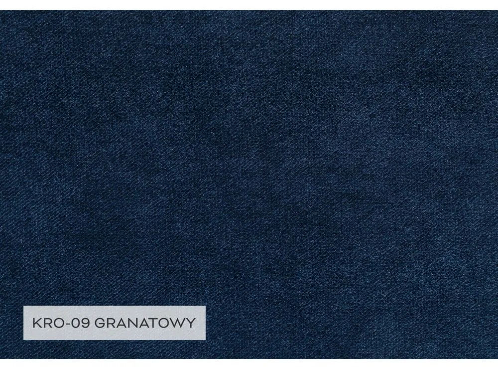 Colțar albastru închis extensibil cu tapițerie din catifea (cu colț pe partea dreaptă) Lofty Lilly – Miuform