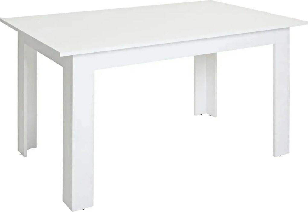 Masa STO/138 BIS, alb, PAL, 138x80x78 cm